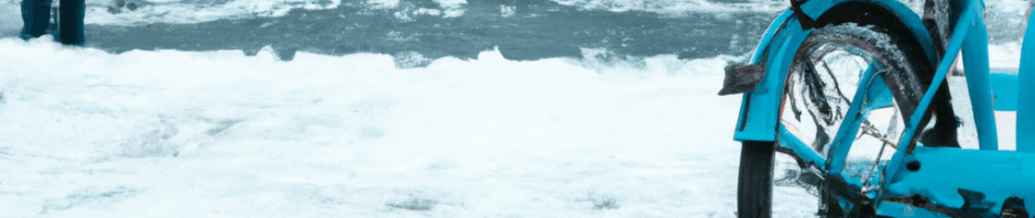 Winterliche Aktivitäten an der Ostsee im Winter